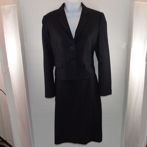 Hugo Boss Virgin Wool 2Pc Skirt Suit Set